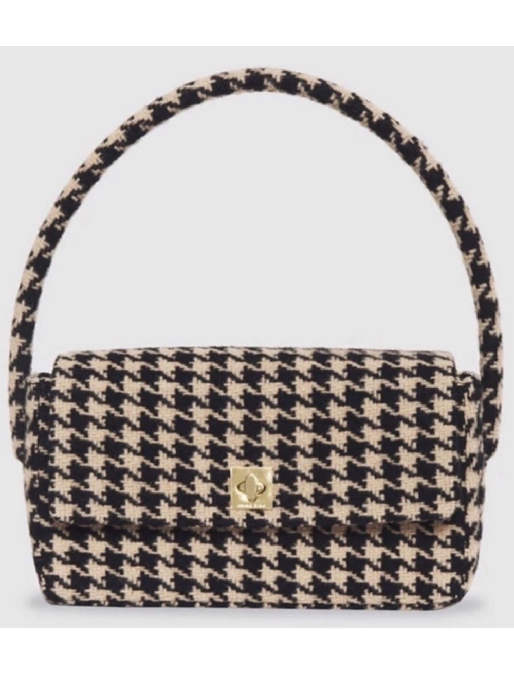 Anine Bing | Bag | Holiday Party Ready! Nico Bag Houndstooth | Ready to Ship! - Picture 3 of 16
